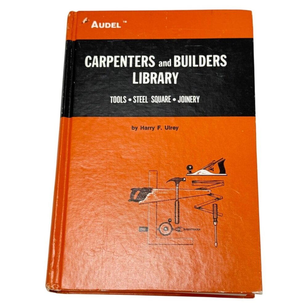 Audel Carpenter and Builders Library Vol 1 Book 1974 3rd Ed‎
